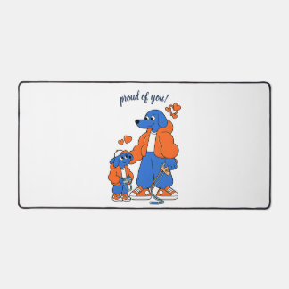 Beste Vrienden : Vader en zoon Blue Dog Duo ( Oran Bureaumat