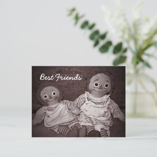 Beste vrienden Valentijn Feestdagenkaart (Staand voorkant)