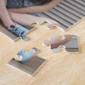 Beste vrienden van BFF | Moderne foto-inkuilpuzzle Legpuzzel (Zijkant)