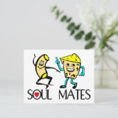 Beste vrienden van Soul Mates Briefkaart (Staand voorkant)