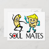 Beste vrienden van Soul Mates Briefkaart (Voorkant / Achterkant)