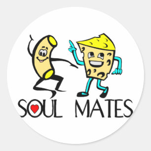 Beste vrienden van Soul Mates Ronde Sticker