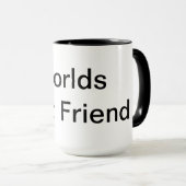 Beste vrienden van werelden - Mok (Voorkant rechts)