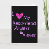 ** BESTE VRIENDEN** VERJAARDAG KAART (Voorkant)