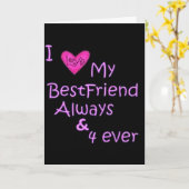 ** BESTE VRIENDEN** VERJAARDAG KAART (Gele Bloem)