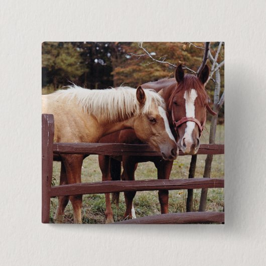 Beste vrienden vierkante button 5,1 cm (Voorkant)