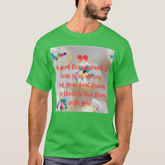 BESTE VRIENDEN vintage T-shirt (Voorkant)