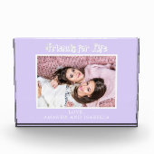 Beste vrienden violette BFF foto namen (Voorkant)