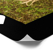 Beste vrienden voor 2 Aangepaste foto en naam zwar Poster (Hoek)