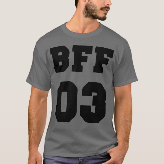 Beste vrienden voor 3 BFF  T-shirt (Voorkant)