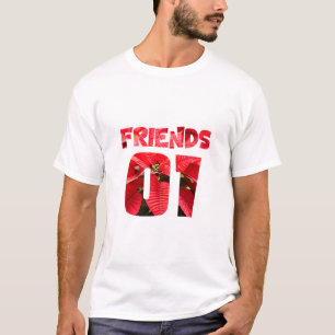 Beste vrienden voor 3 - vrienden t-shirt