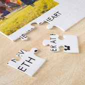 Beste vrienden voor 6 Foto BFF Besties Quote Legpuzzel (Zijkant)