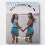 Beste Vrienden voor Aangepaste Foto en Naam Fotoplaat (Voorkant)