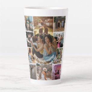 Beste Vrienden Voor Altijd 11 Foto Collage Vriends Latte Mok