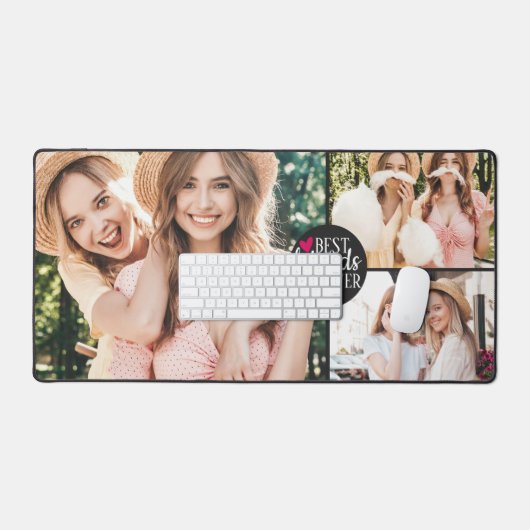 Beste vrienden voor altijd 3 afbeeldingen bureaumat (Keyboard & Muis)