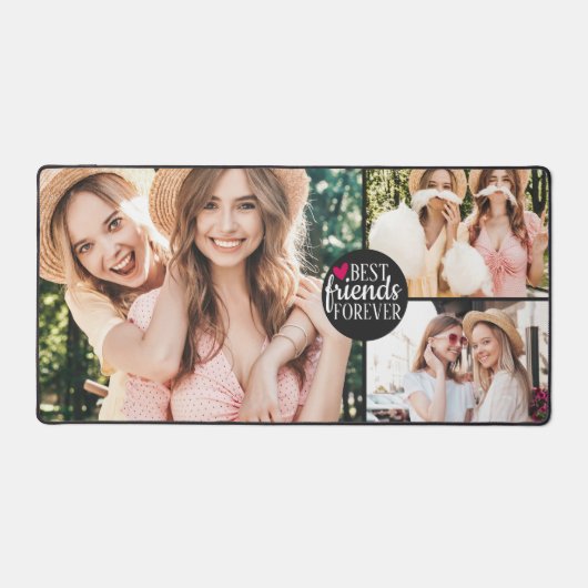 Beste vrienden voor altijd 3 afbeeldingen bureaumat (Voorkant)