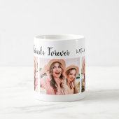 Beste vrienden voor altijd 3 fotonamen koffiemok (Center)