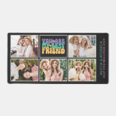 Beste vrienden voor altijd 5 afbeeldingen retro bureaumat (Voorkant)