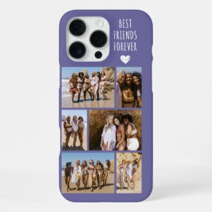 Beste Vrienden Voor Altijd 6 Foto Paars iPhone 16 Pro Max Hoesje