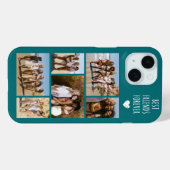 Beste Vrienden Voor Altijd 6 Foto Teal Case-Mate iPhone Case (Achterkant (horizontaal))