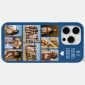 Beste Vrienden Voor Altijd 8 Foto Blauw Case-Mate iPhone Case (Achterkant (horizontaal))