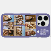 Beste Vrienden Voor Altijd 8 Foto Paars Case-Mate iPhone Case (Achterkant (horizontaal))