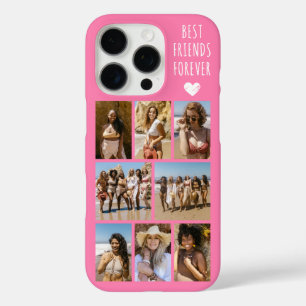 Beste Vrienden Voor Altijd 8 Foto Roze iPhone 16 Pro Hoesje