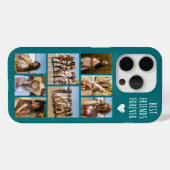 Beste Vrienden Voor Altijd 8 Foto Teal Case-Mate iPhone Case (Achterkant (horizontaal))