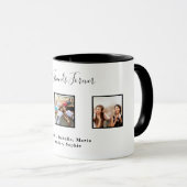 Beste vrienden voor altijd BFF-aangepaste foto nam Mok (Voorkant rechts)