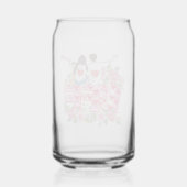 beste vrienden voor altijd blikvorm glas (Achterkant)