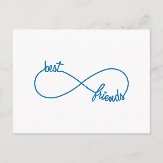 Beste vrienden voor altijd briefkaart (Voorkant)
