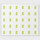 Beste vrienden voor altijd cadeaupapier (Vlak)