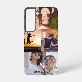 Beste vrienden voor altijd Collage | Schattigee aa Samsung Galaxy Hoesje