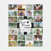 Beste Vrienden Voor Altijd Custom Fleece Deken - 2 (Voorkant)