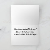 *** BESTE VRIENDEN VOOR ALTIJD EN ALTIJD *** VERJA KAART (Binnen)