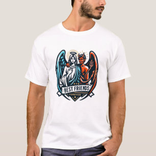 Beste Vrienden Voor Altijd: Engel & Duivel T-shirt