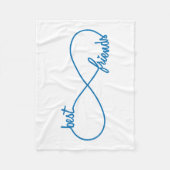 Beste vrienden voor altijd fleece deken (Voorkant)