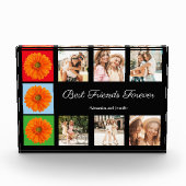 Beste vrienden voor altijd gepersonaliseerde fotoc fotoblokken (Voorkant)