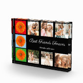 Beste vrienden voor altijd gepersonaliseerde fotoc fotoblokken (Rechts)