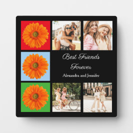 Beste vrienden voor altijd gepersonaliseerde fotoc fotoplaat