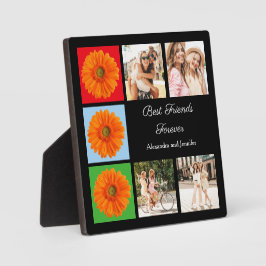 Beste vrienden voor altijd gepersonaliseerde fotoc fotoplaat