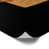 Beste vrienden voor altijd grappige kat en doos pu poster (Hoek)