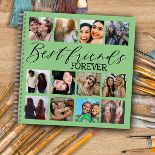 Beste Vrienden Voor Altijd Groen 12 Foto Collage Notitieboek