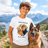 Beste vrienden voor altijd Hond Foto Zwarte Jongen
