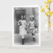  - beste vrienden voor altijd, kaart (Gele Bloem)