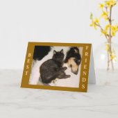 BESTE VRIENDEN VOOR ALTIJD! KAART (Gele Bloem)