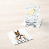 beste vrienden voor altijd . kartonnen onderzetters (Insitu)