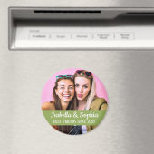 Beste vrienden voor altijd moderne BFF foto Magneet (Insitu (Vaatwasser))