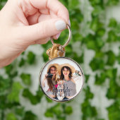 Beste vrienden voor altijd moderne BFF foto Sleute Sleutelhanger (Hand)