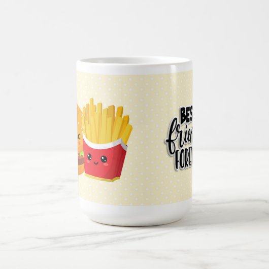 Beste vrienden voor altijd - Mok (Midden)